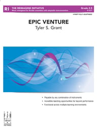 Epic Venture Concert Band sheet music cover Thumbnail